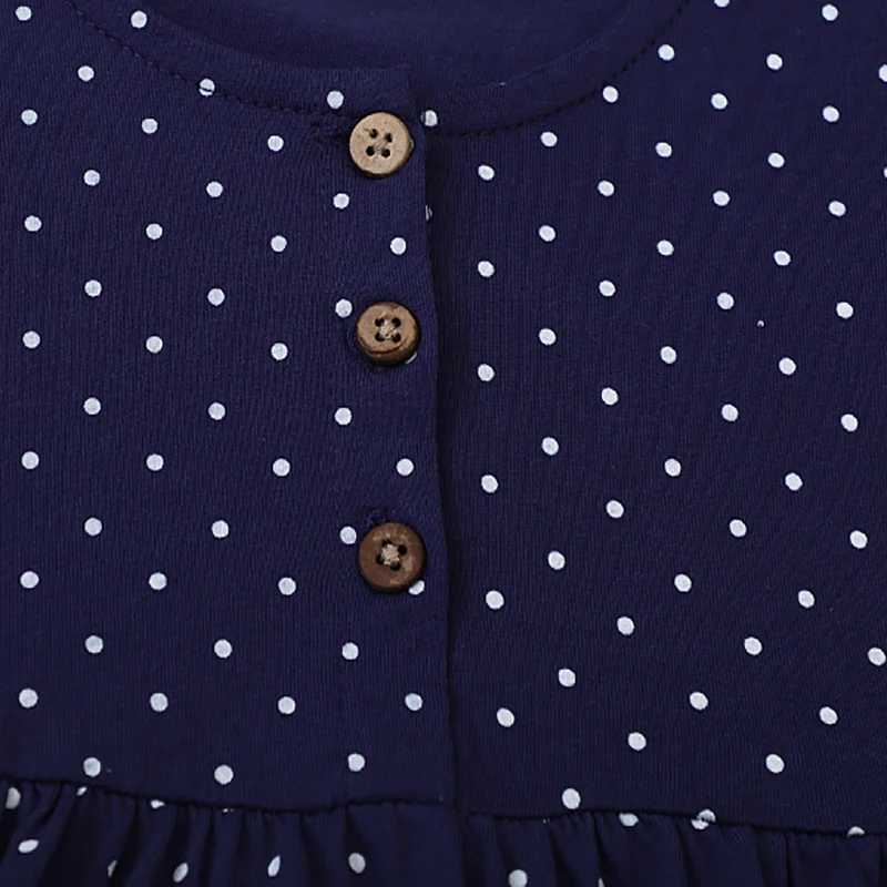 Little maven Kids Clothes 2024 Autumn Spring Baby Girls Childrens Clothing Embroidered Animals Casual Dress Cotton Z250214