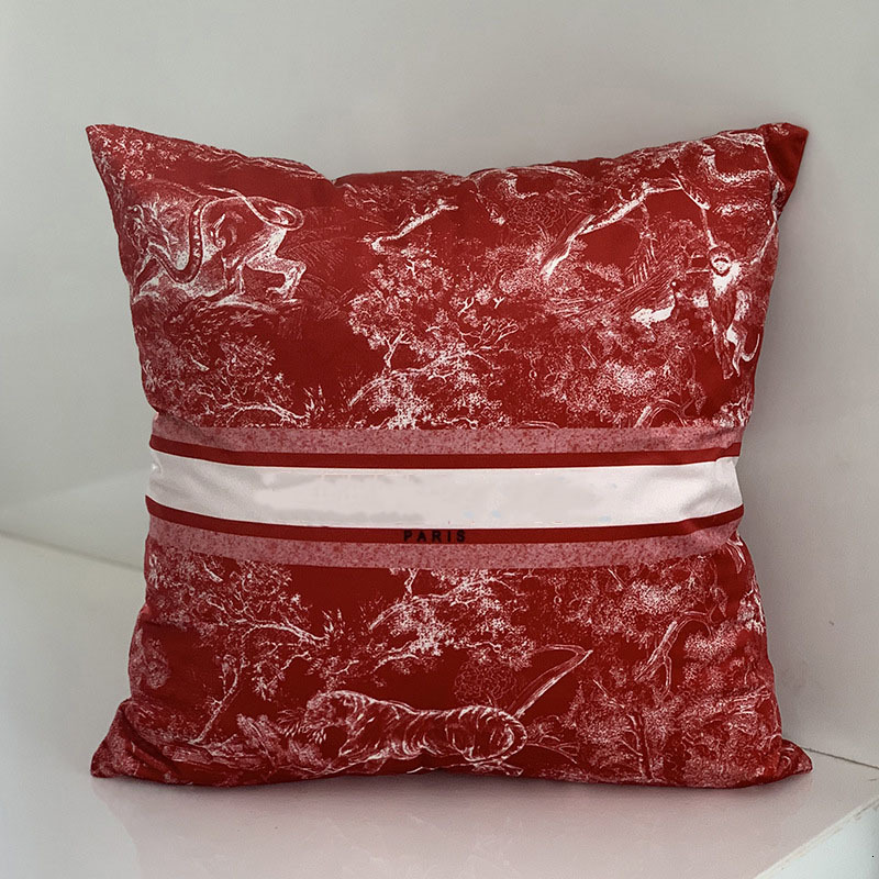 New fashion light luxury pillow sofa bedroom cushion living room headboard plush car pillow