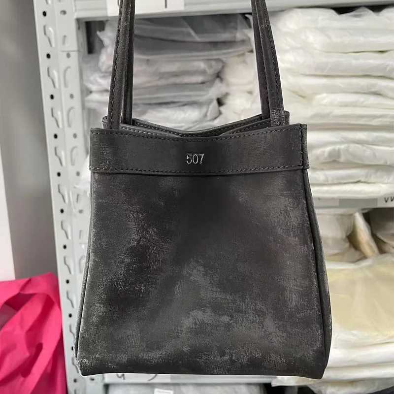 Cust Letter Suede Leather Wen Bucket Bag Fem Par Handbag 2024 New Fashion Chinese Sle Luxury Brand Tote Bags Z250318