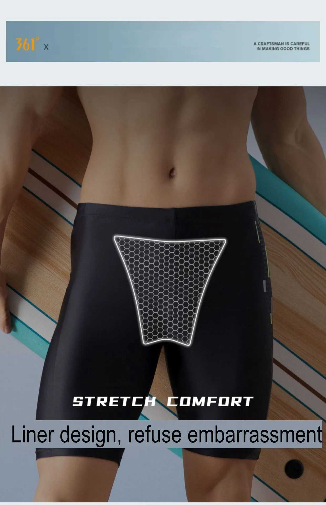 36Men Quick Dry Running Gym WaterProof Breathable Swim Shorts Boy Quick-Dry Bathing Trunks Beach Surfing Athletic Swim Briefs W250214