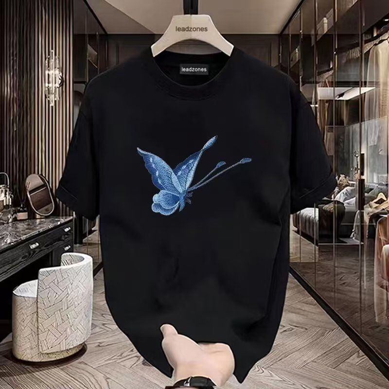 2025 new hot free shipping designer T-shirt for mens womens black white Summer American T-shirt Street Loose Versatile Shirt