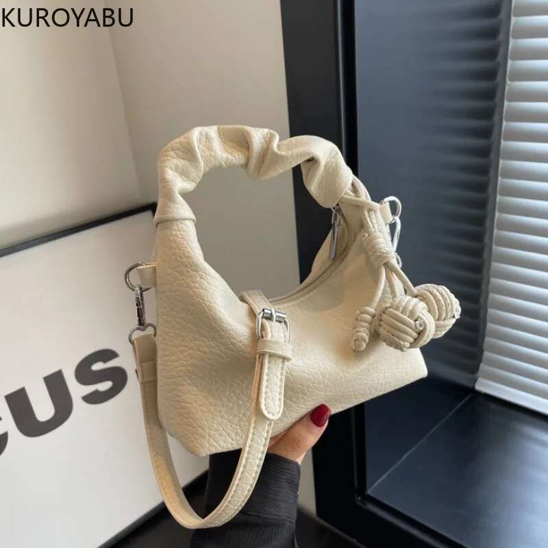Crossbody Bags For Women Solid Color Elegant Temperament Vintage Fashion 2024 New Arrive Spring Summer Versatile Bolsas De Mujer