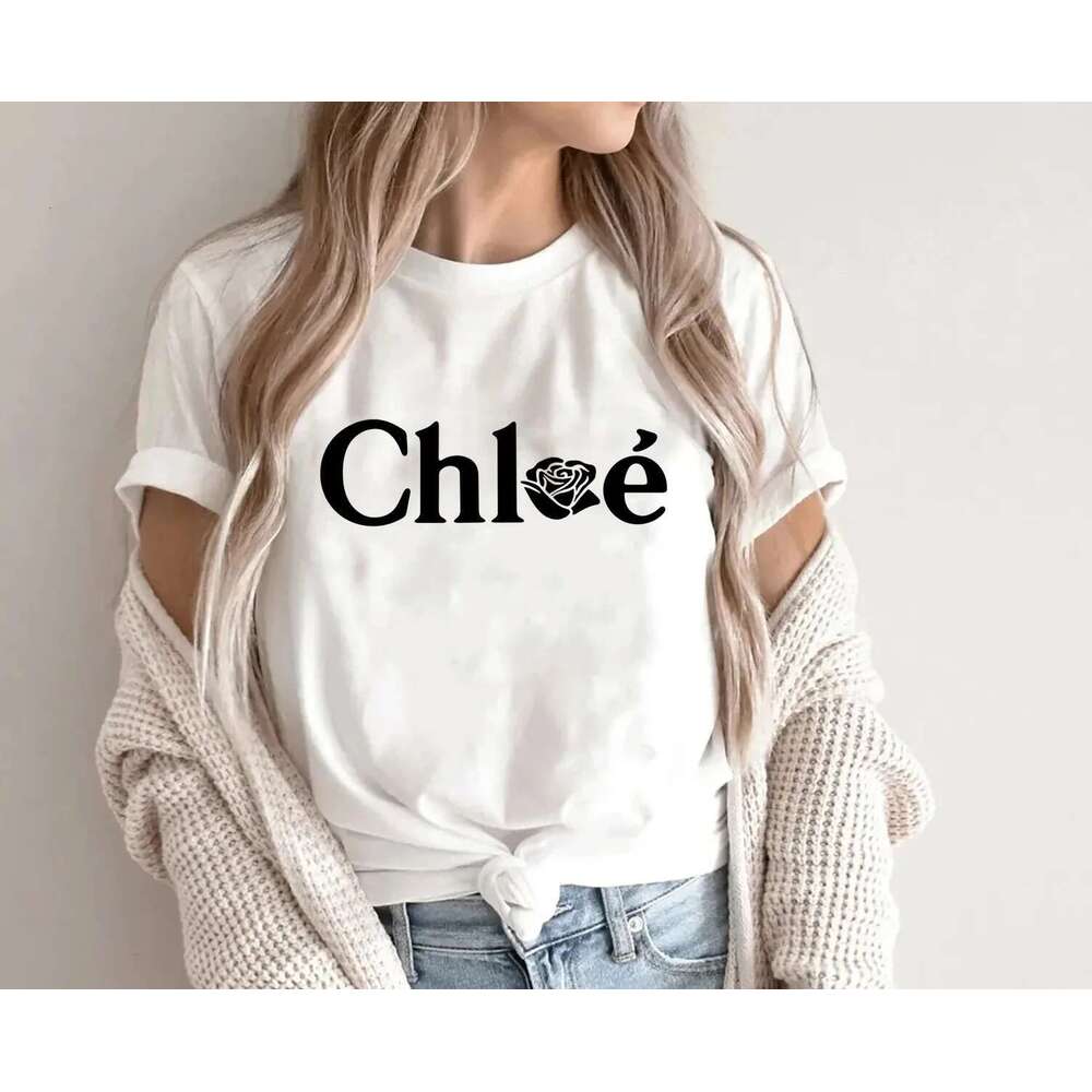 High Quality Summer Brand Letter Print Plus Size T-Shirt Fashion Flat Top Street Women's Shirt