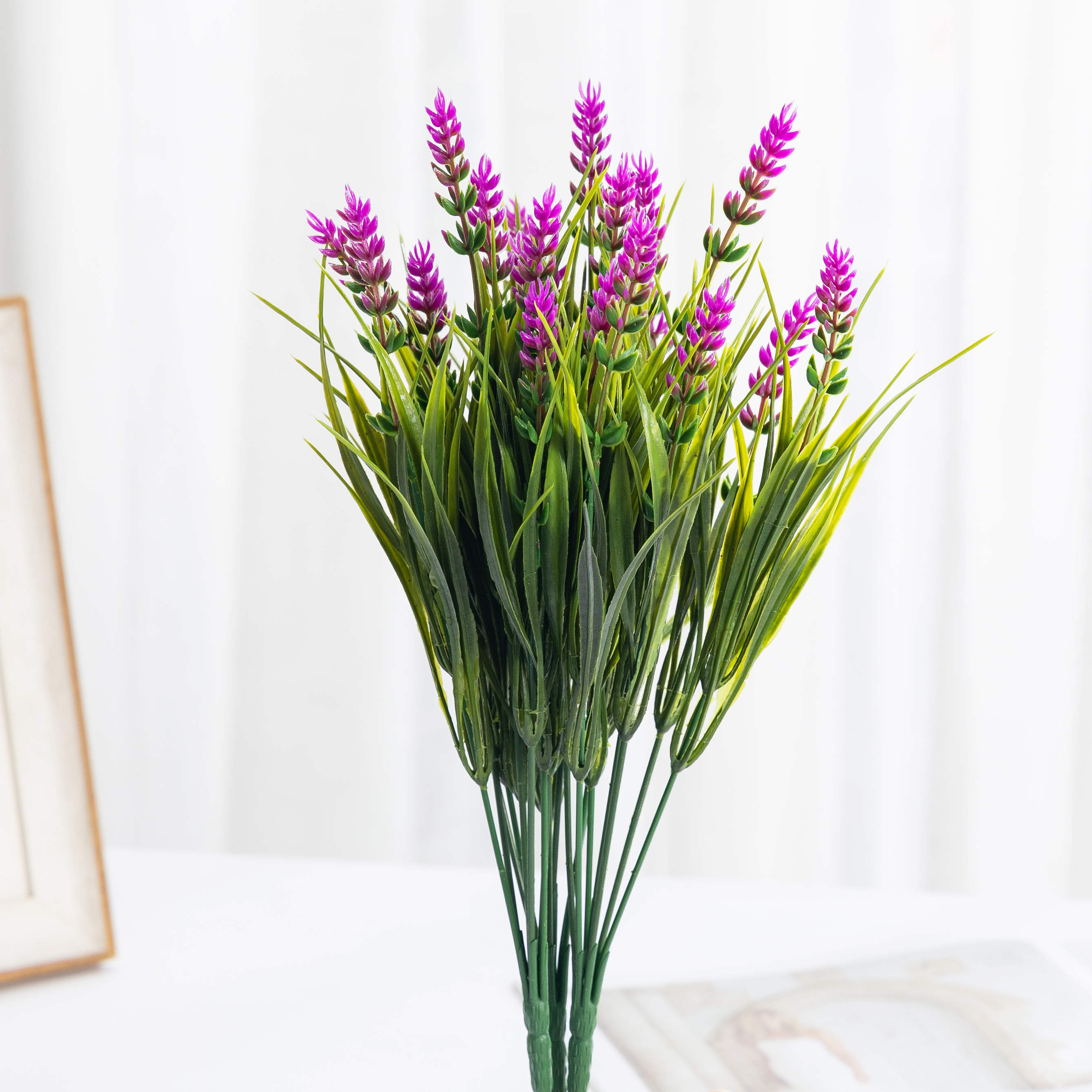 Durable Plastic Wheat Stalk Fake Greenery - Outdoor Showroom Floral Decorations