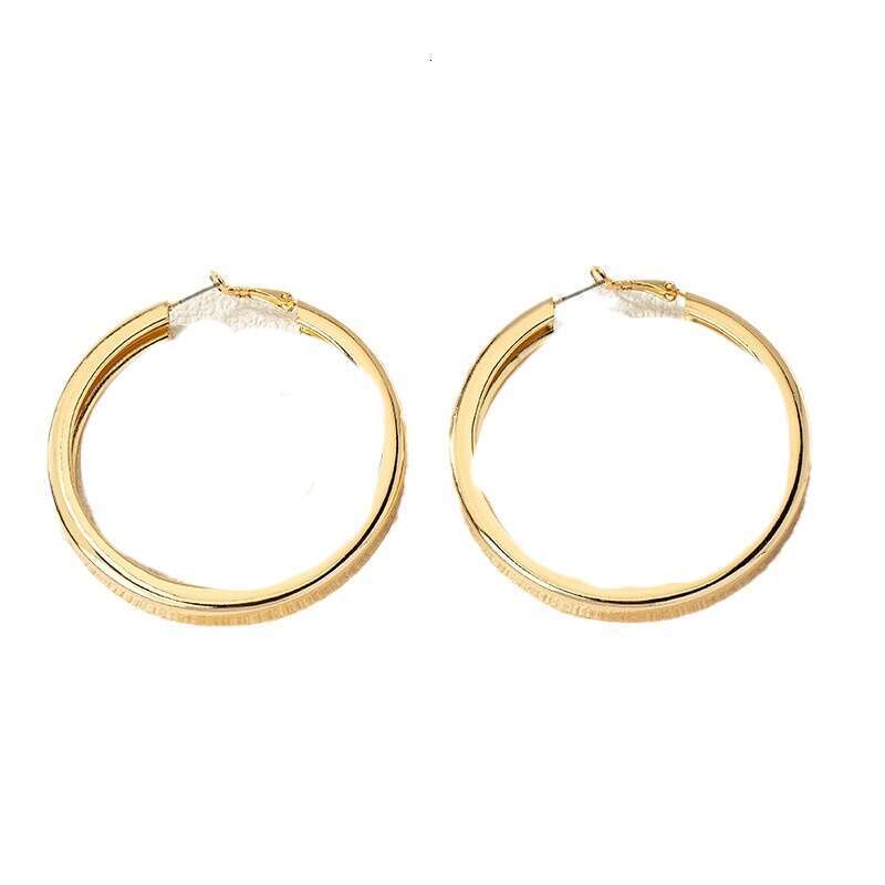 Geometric smooth for women, Japanese Korean Instagram style, simple and fashionable, personalized earrings