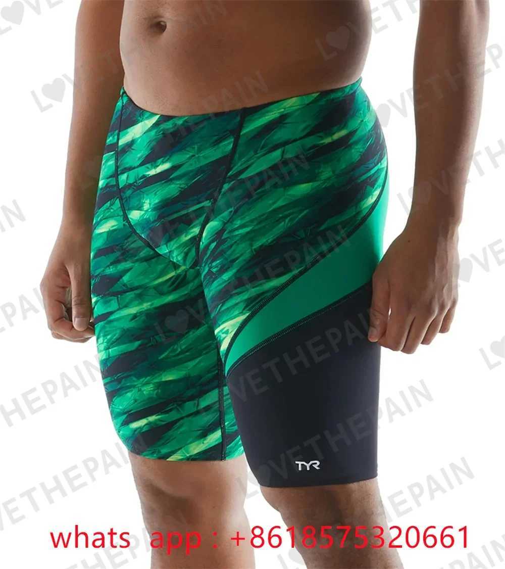 Tyr Mens Vitric Jammer Swimming Suit Summer Relay Swimming Fast drying UV Surfing Team Swimming Team Surfing Relay Beach Short Gym Jammer W250214