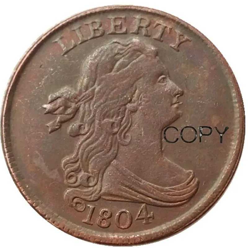 US A set of(1800-1808) 8pcs Draped Bust Half Cent Copper Copy Decorate CoinXJ250214