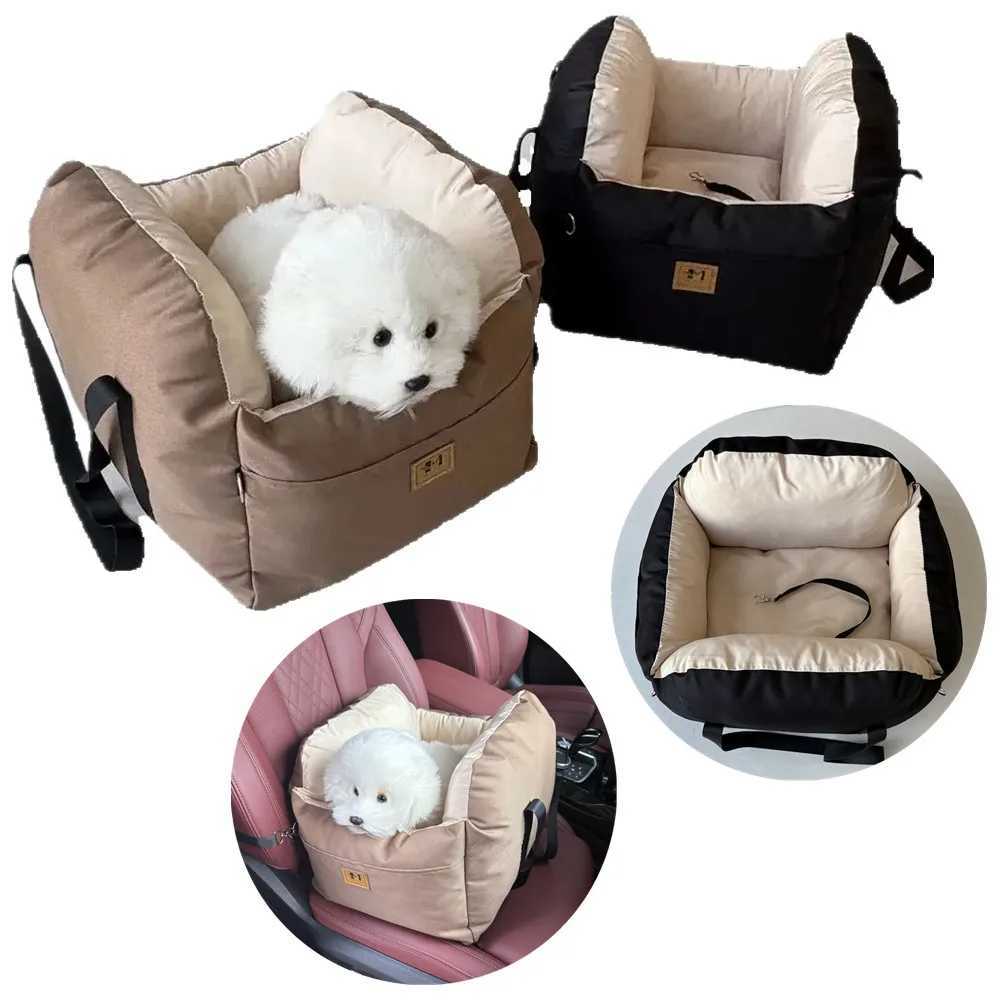 Others Dog Carrier Pet dog car seat cover safe and waterproof small dog nest pad cat harness soft and comfortable travel dog car seat washable pet har