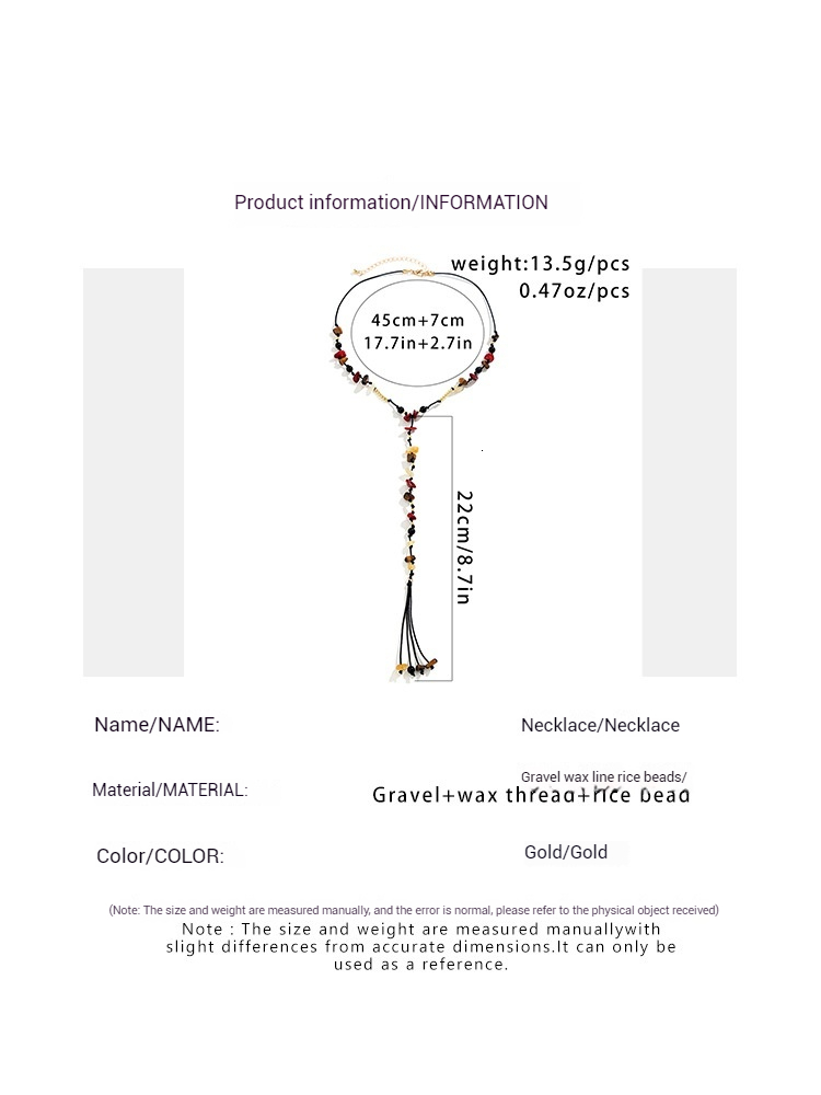 Woman fashion Jewelry ethnic Zen tassel long sweater chain vacation style beaded new Chinese necklace for women