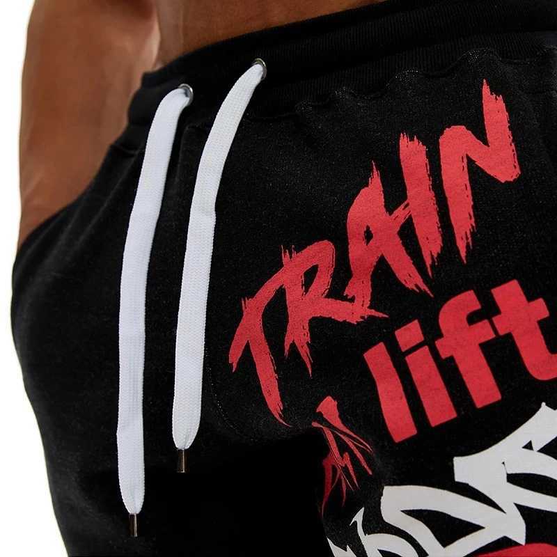 Men New Cotton Shorts Mens loose Short Trousers Fitness Bodybuilding Jogger Mens Brand durable Sweatpants Fitness Workout ShortXJ250213