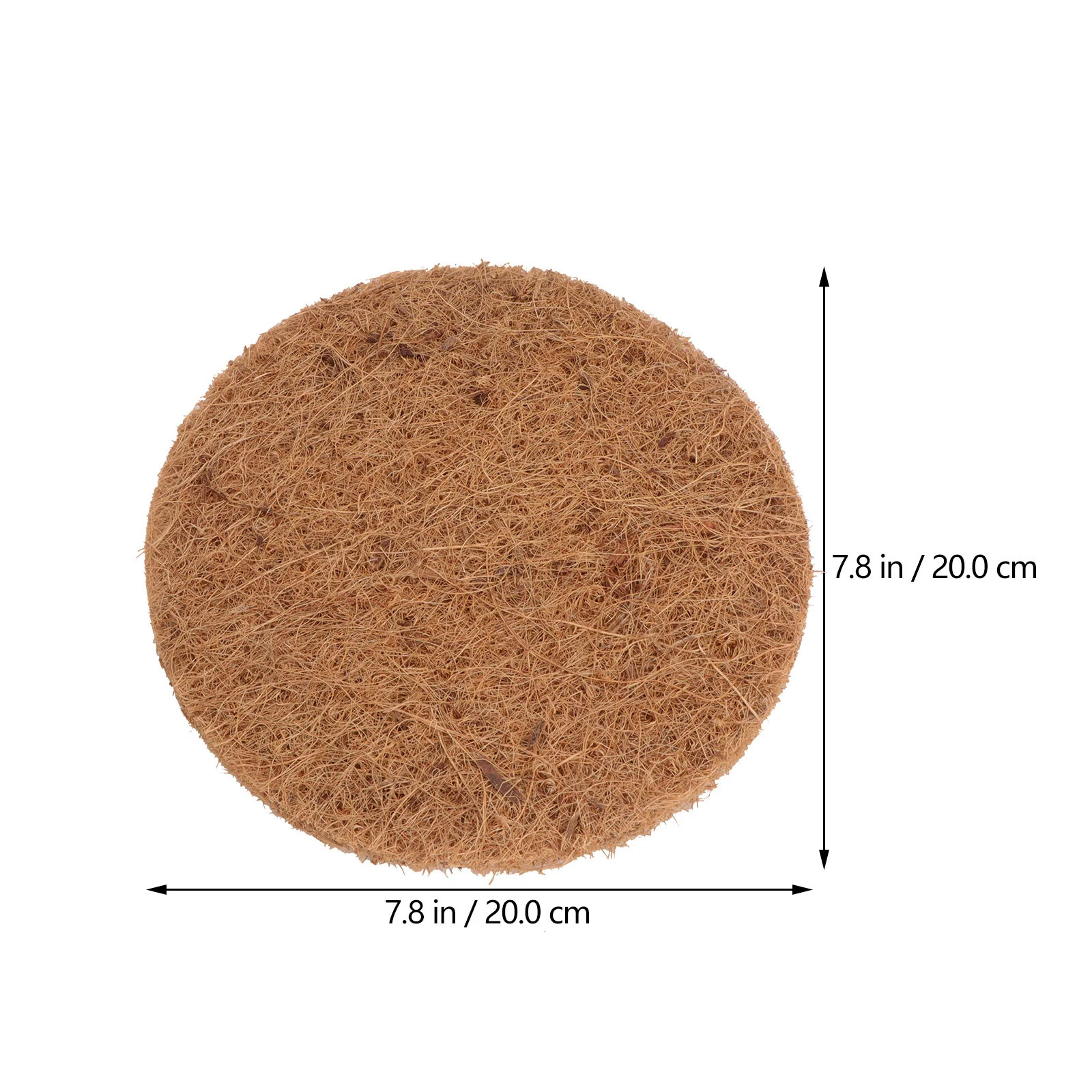 Round Nest Pad Cage Nesting Mat Breeding Pads Coconut Eggs Fiber Chicken Coir Box House Supplies Liner 250214