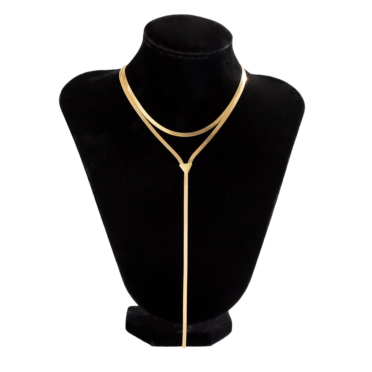 fashion Woman Jewelry choker snake bone clavicle chain niche female French minimalist necklace