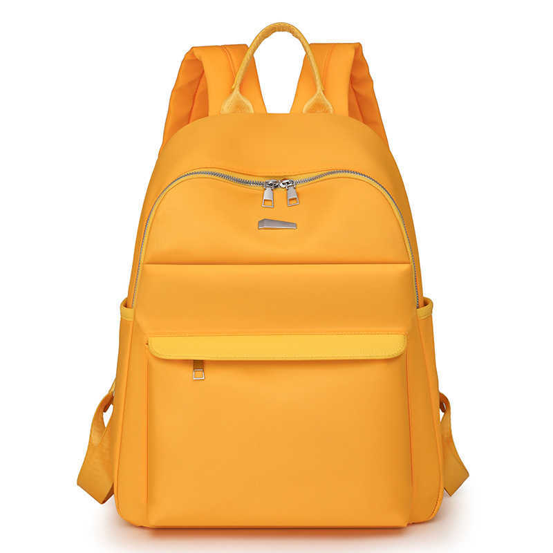 New Korean version Oxford cloth large capacity womens backpack Fashion and lightweight casual backpack womens bag