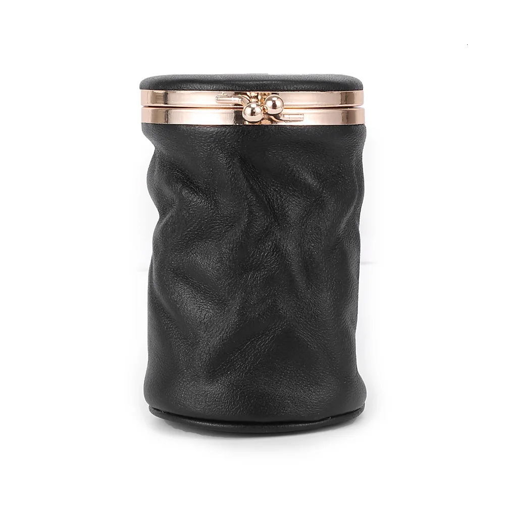 Makeup Case Small Portable Genuine Leather Lipstick Storage Pouch with Mirror Perfume Jewelry Organizer Pocket Mini Cosmetic Bag 250207