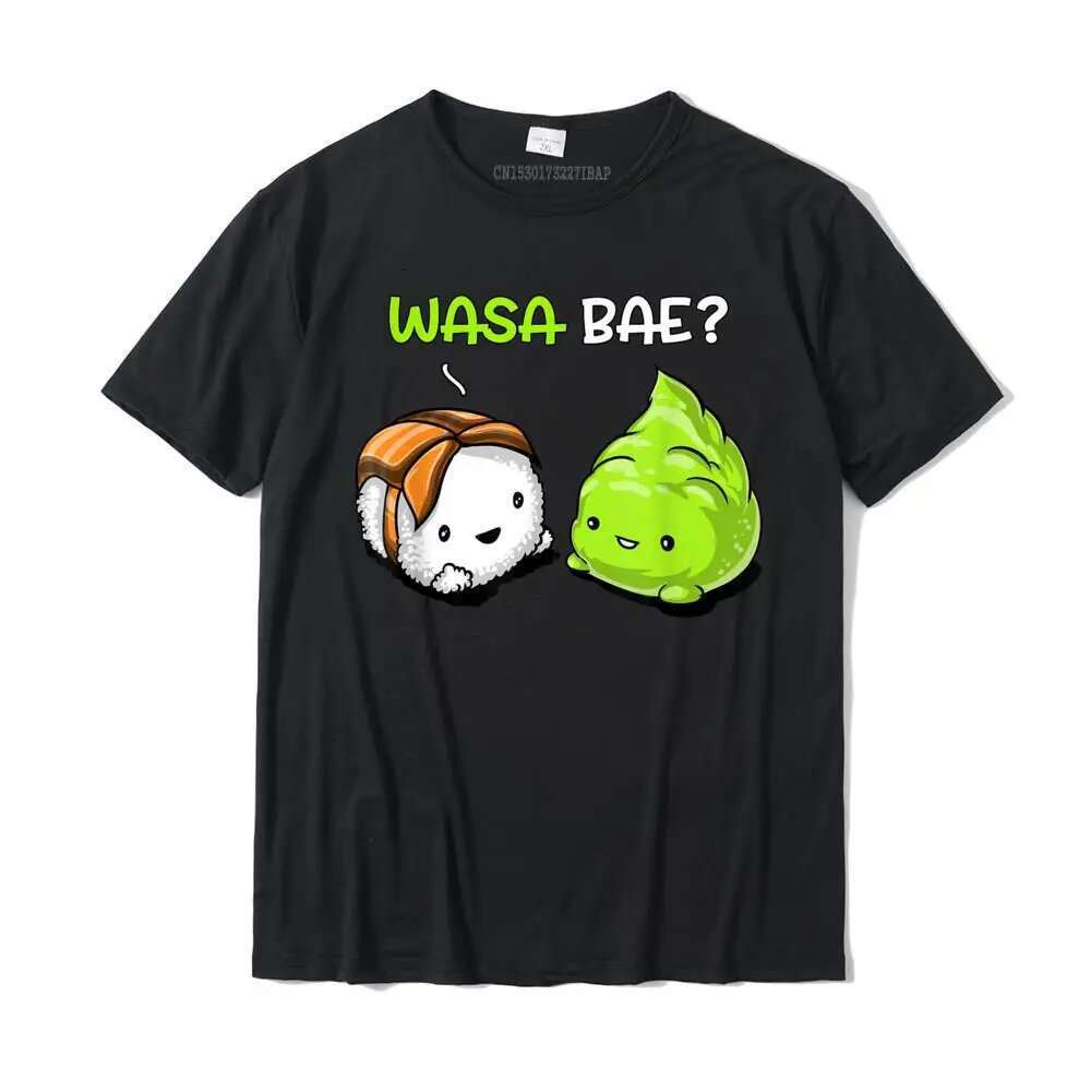 Sushi Wasabi Wasa Bae Cute Japanese Food Women Men Kids T-Shirt On Sale T Shirt Cotton Mens Tops Shirts Geek