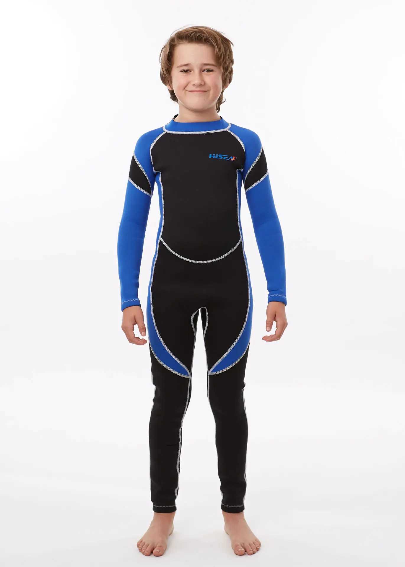 2.5MM Neoprene Scuba Keep Warm Water Sport Full Body Swim Diving Suit For Kids Snorkeling Spearfishing Kayaking Surfing WetSuit Z250214