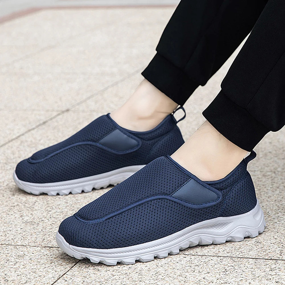 Men Diabetic Casual Shoes Breathable Non-slip Wide Walking Sneakers Outdoor 2024 Slip-On Orthopedic Shoes Men Shoes Gift 250214