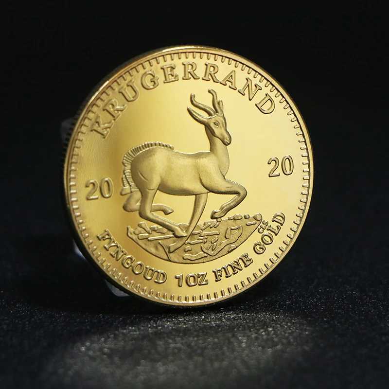 South Africa 1967/1974/1978/2013/2020 Saudi Africa Krugerrand 1OZ Gold Coins Paul Kruger Token Value Collectible CoinsXJ250214