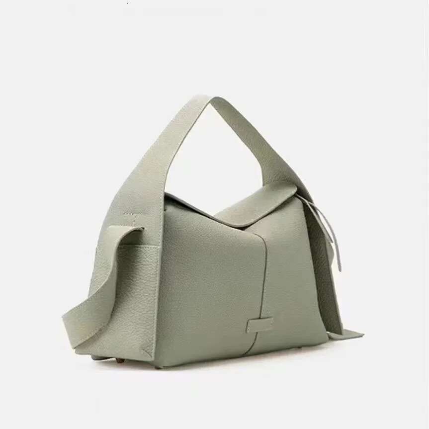 2024 Solid Color Horizontal Niche Crossbody Bag