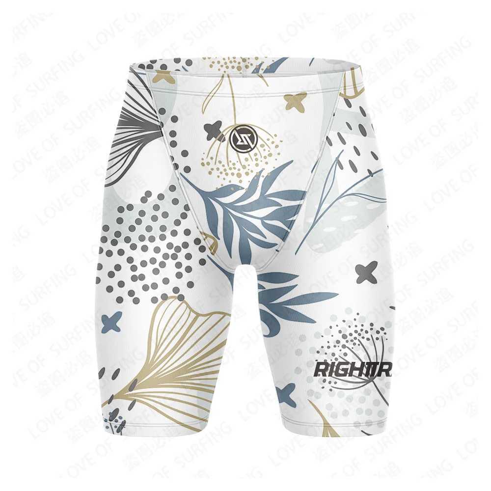 New Mens Swim Trunks Lycra Antioxidant Shorts Quick Dry Maritime Sports Swimming Pants Jammer Surfing Pants Safety Knickers W250214