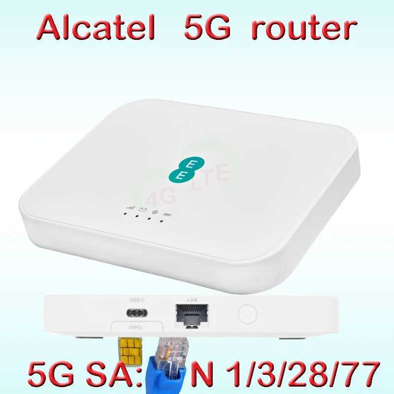 pocket mobile wifi alcatel ee 5gee wifi QTAD52E 5G wifi6 lan port 5G NR sa 5g Mini WiFi router With Sim Card WiFi HotspotXJ250214