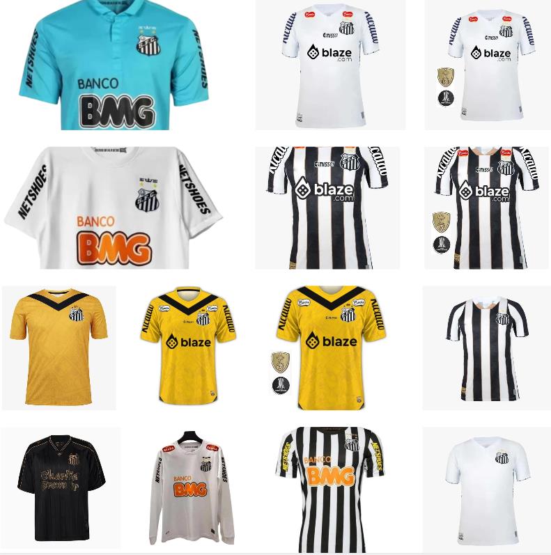 2024 2025 Santos NEYMAR JR soccer jerseys 2011 2012 2013 NEYMAR Santos Vintage Ganso Elano Borges Felipe Anderson vintage classic football men and kids shirts jersey