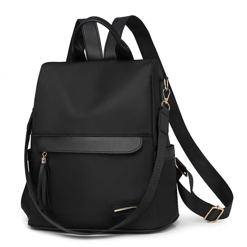 Womens Bag New Oxford Cloth Backpack Womens Backpack Fashion Large Capacity Travel Bag Backpack