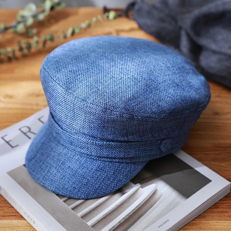 K36 Berets For Womens Spring Summer Female cap Navy Hat Fashion Casual Octagonal Retro Hats Womens kepi Autumn hat 250120