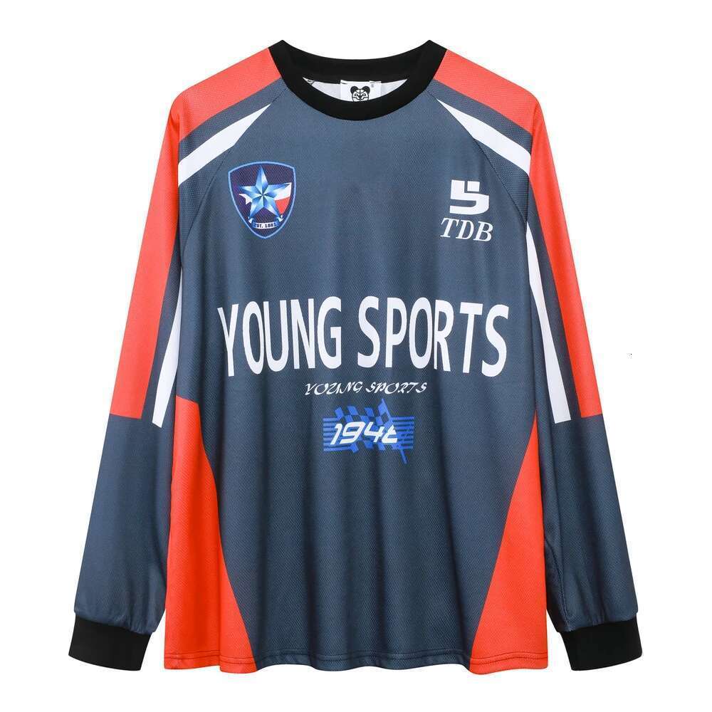 Sports Baseball Tshirts For Men And Women Pullover Breathable Mesh Long Sleeve Tees Oversized Loose Fall T-Shirt