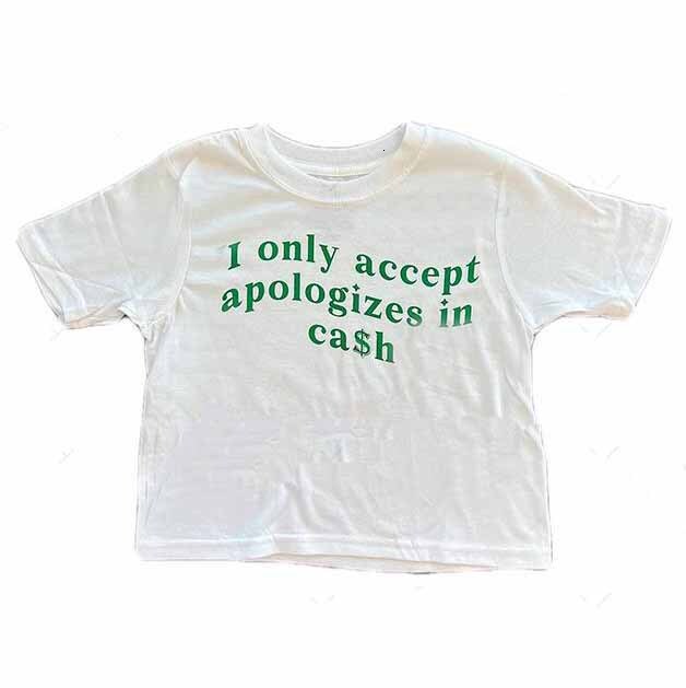 Designer New Printed Short Sleeved T-shirt With Slit And Slim Fit Round Neck Basic Casual Top