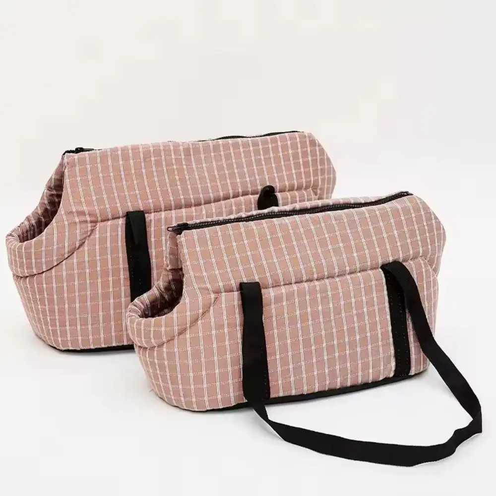 Others Dog Carrier Exquisite Soft Pet Carrier Bags Breathable Zipper Pet Tote Bag Lightweight Portable Pet Handbag Pets Supplies H250213