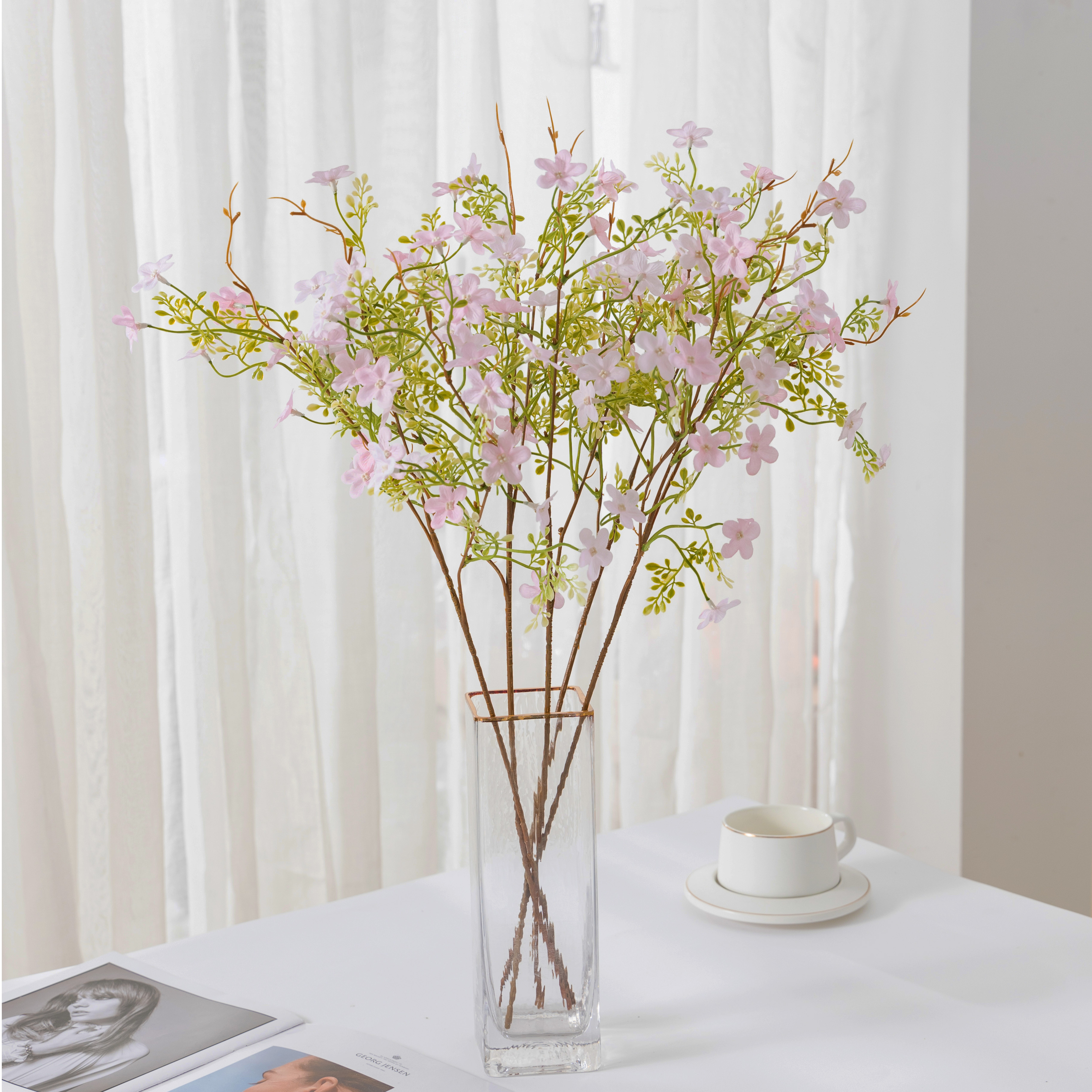 Faux Flowers Crafted from Hundred Flowers Authentic Looking Artificial Greenery for Bridal Settings