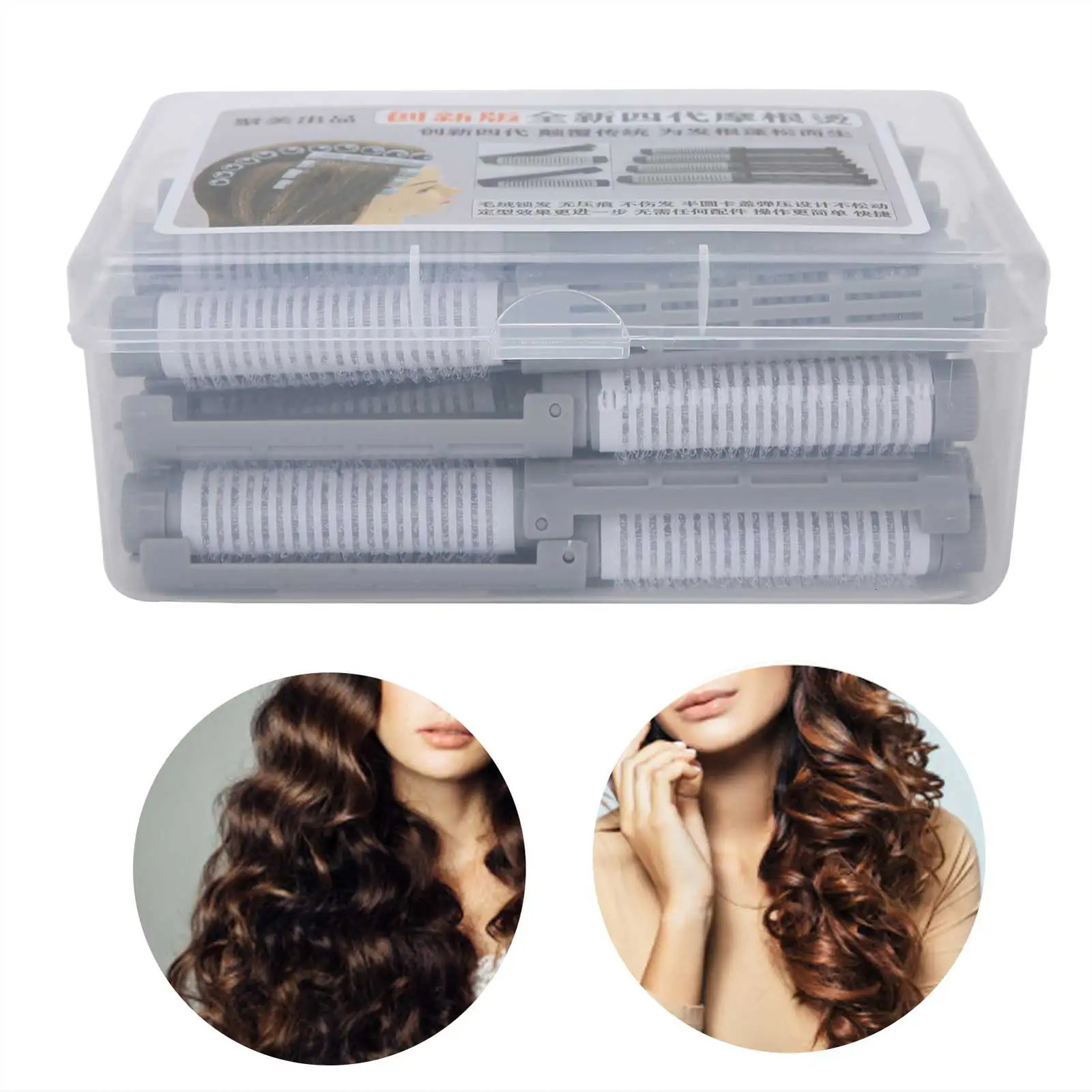 20pcs Hair Roll Fluffy ing Rod Hair Roller Curler Kit ing Rods Curlers Hairdressing Hair Styling Tool for Salon 250214
