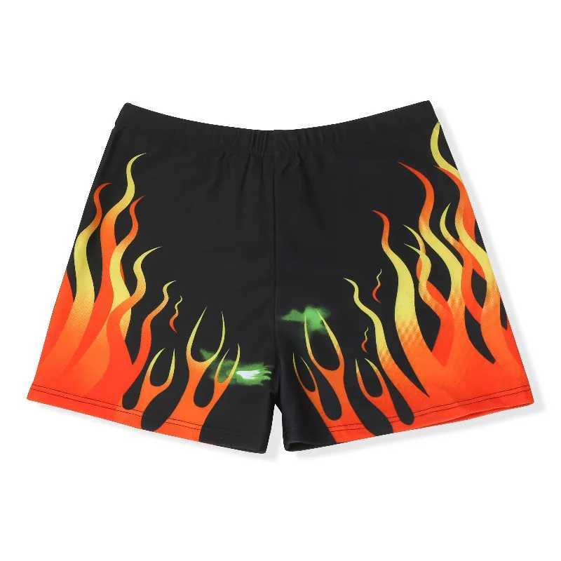 Mens Elastic Swimming Trunk Swimwear Beach Swim Sport Short Briefs Surfing Summer Swimsuit Boxer Shorts Bathing Suit W250214