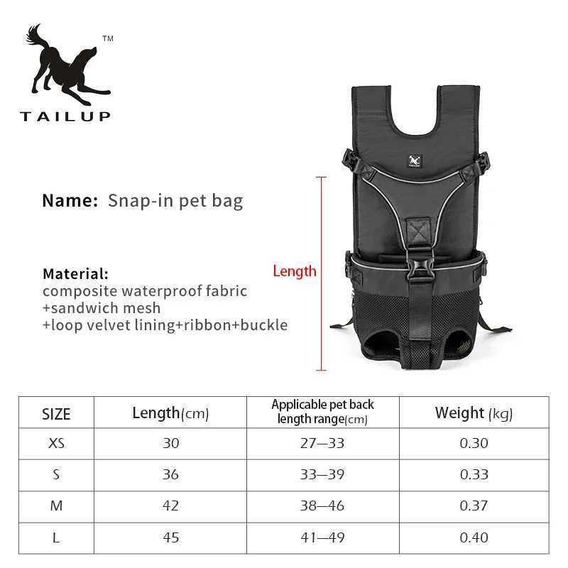 Others Dog Carrier High quality Dog Carrier Backpack Adjustable Pet Carriers Front Facing motorcycle pet backpack Puppy Travel Bag Cycling Pet bag H25