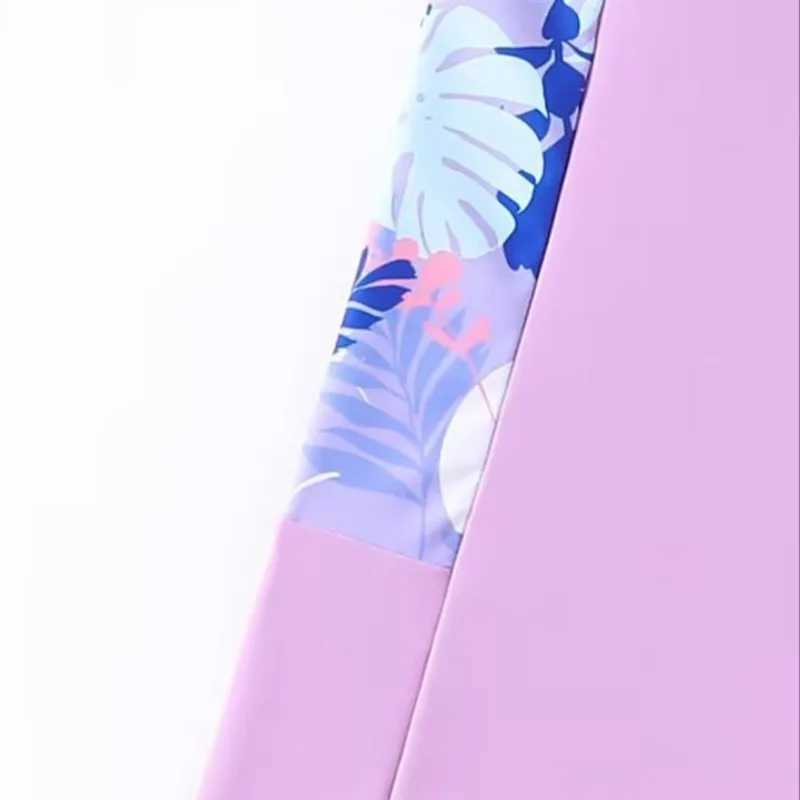 Purple Girls One Piece Swimsuit 6-12 Year Kids Swim Suit Teenage Childrens Swimwear 2025 Sports Bathing Suits Surfing Bodysuit Z250214