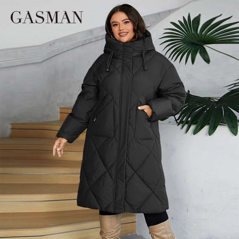 2025 Women's Winter Jacket Plus Size L-6Xl Women Coat Brand Fashion Thick Cotton Windproof Hooded Parka