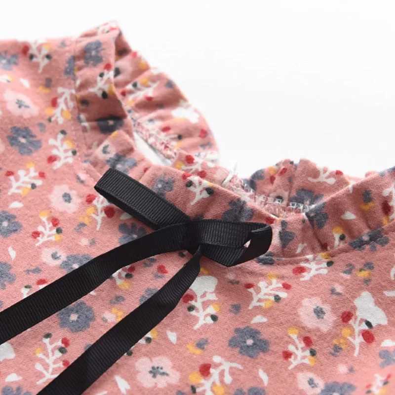 Bear Leader New Autumn Girls Dress Spring Kids Princess Dress Casual Floral Costumes Children Clothing Flowers Dresses 2-8 Years Z250214