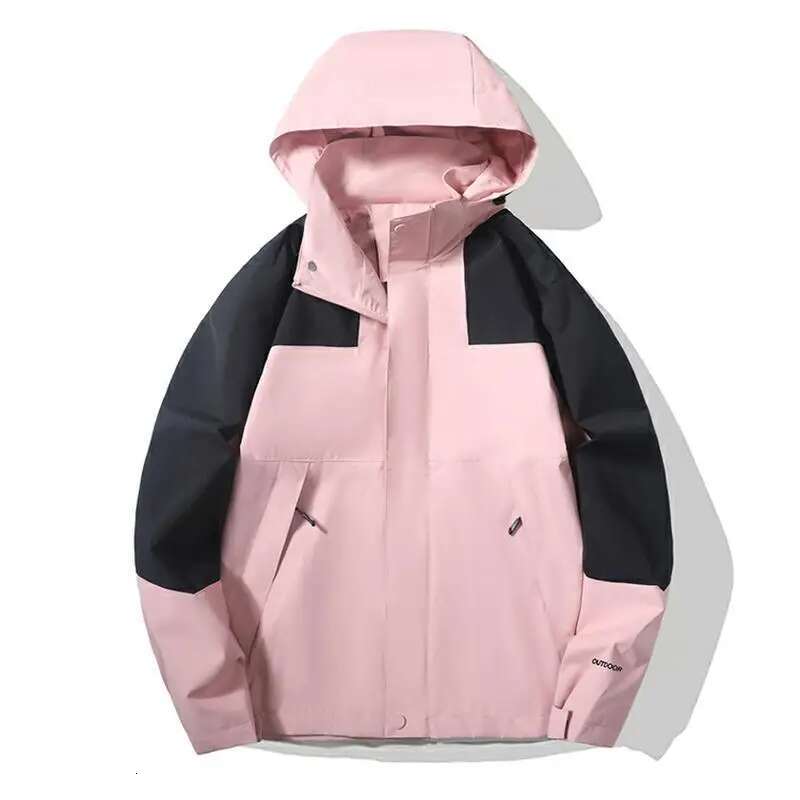 Spring Autumn Outdoor Fashion Trend Mountaineering Sports Windproof Waterproof Comfortable and Breathable Couple Jackets
