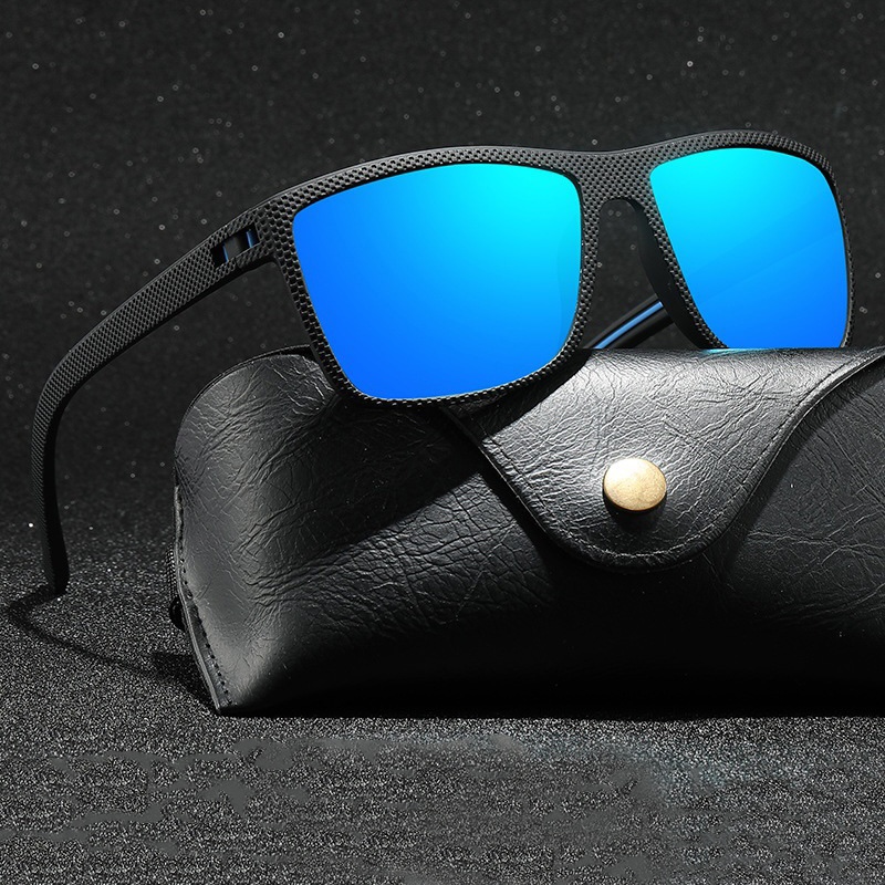 CB Retro Square Polarized Sunglasses Fashion Shade Women Men Ultra light TR90 Frame UV400 Protection Classic Sun Glasses Sports Driving Fishing CAVALL