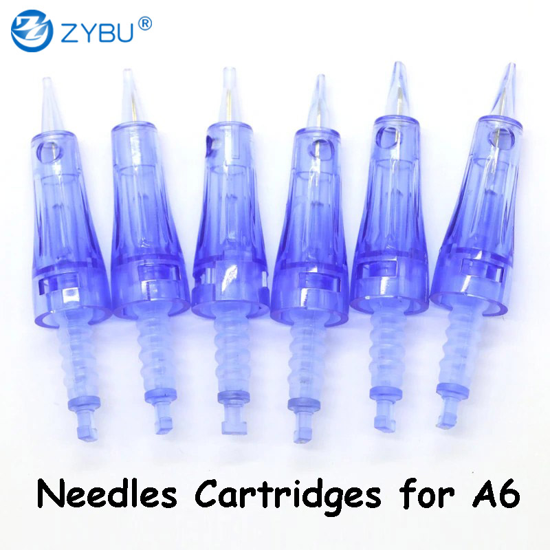 Dr Pen A6 Cartridges Replacement Bayonet Microneedle 1 3 5 7 9 12 24 36 42 Nano 3D 5D MTS Microneedling Kit Facial Beauty Skin Care Tools Dermapen A6 