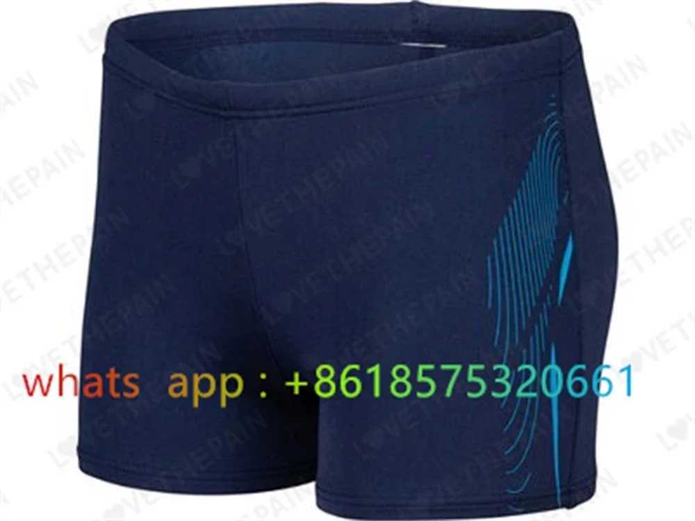 Mens swimming and surfing shorts swimsuit pants professional summer beach tight shorts quick drying surfing sports swimsuit W250214