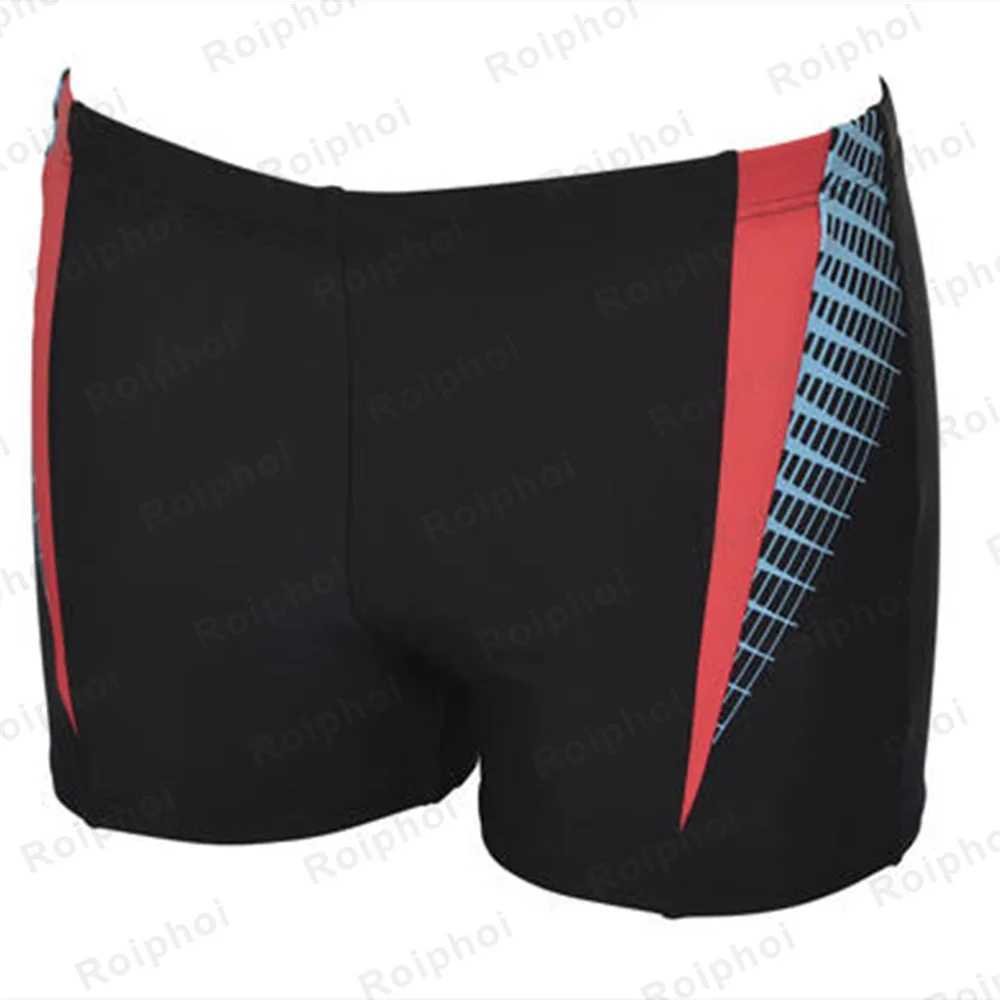 Mens swimming and surfing shorts swimsuit pants professional summer beach tight shorts quick drying surfing sports swimsuit W250214