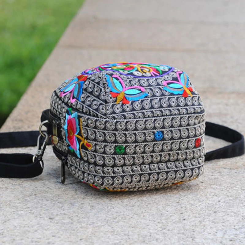 Womens Floral Embroidered Backpack Summer Travel Shoulder Rucksack Gift Floral Backpack Rucksack Bohemian 250214