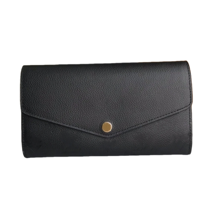 High quality designer women wallet card holder handbag ladies original box famous letters flowers free shipping