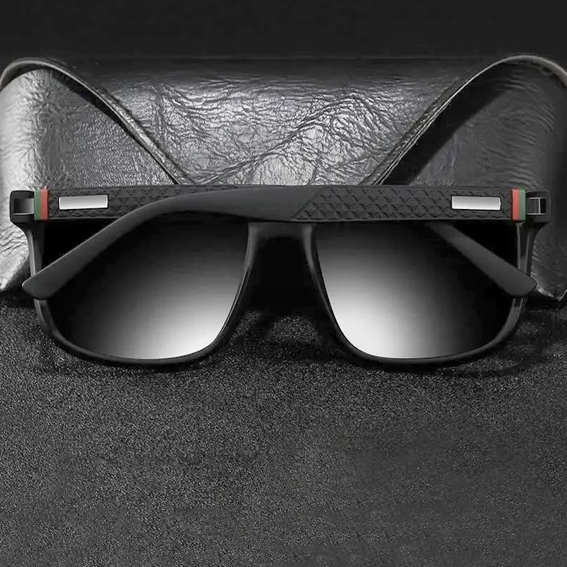 Polarized Square Sunglasses Men Women Luxury Brand Designer Men's Sun Glasses Driving Fishing UV400 Eyewear Man Fashion Vintage CB CAVALLO BIANCO