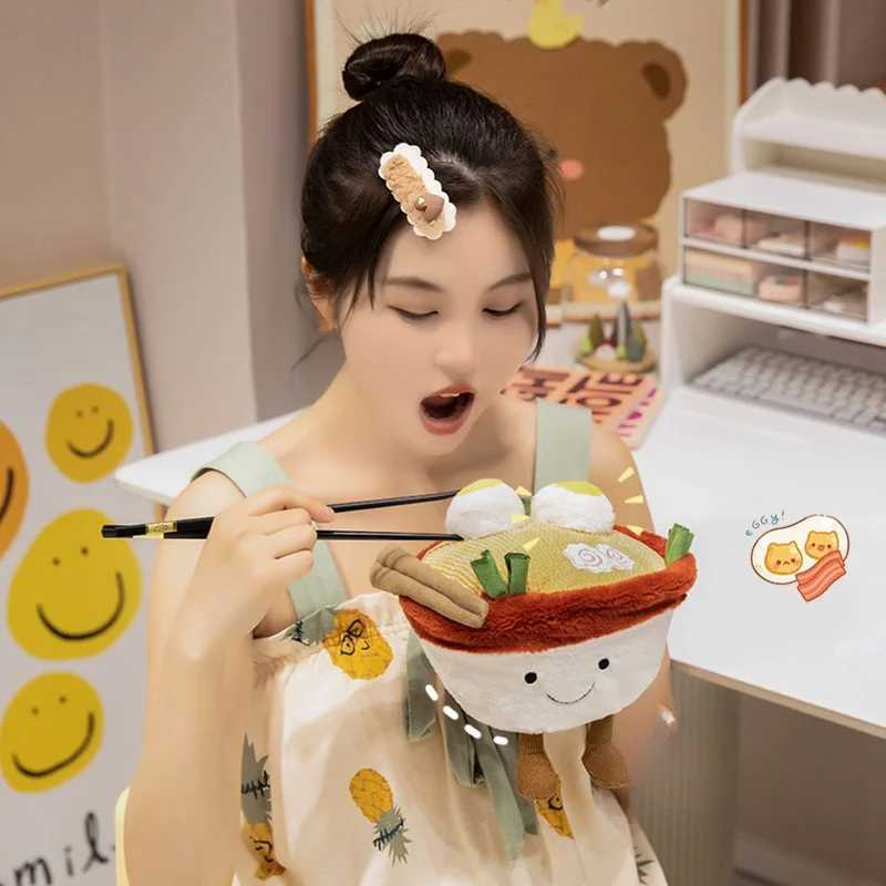 Creative Simulation Tennis Food Tree Plush Toy Cartoon Stuffed Noodles Cake Castle Toy For Children Game Props Funny GiftT250214