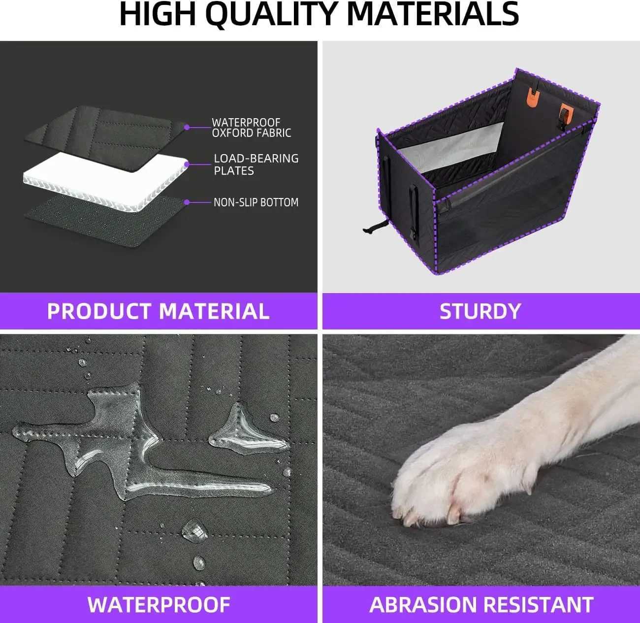 Others Dog Carrier Travel Dog Car Seat Cover Waterproof Pet Dog Carriers Bag Cat Transport Hammock Dog Car Seat Basket for Small Medium Dogs Bag H2502