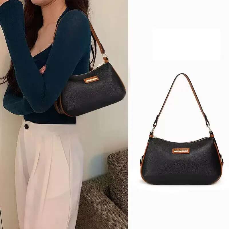 Aidrani Genuine Leather Handbags Women Designer Messenger Bags New Litchi Texture Shoulder Crossbody Bag Purse