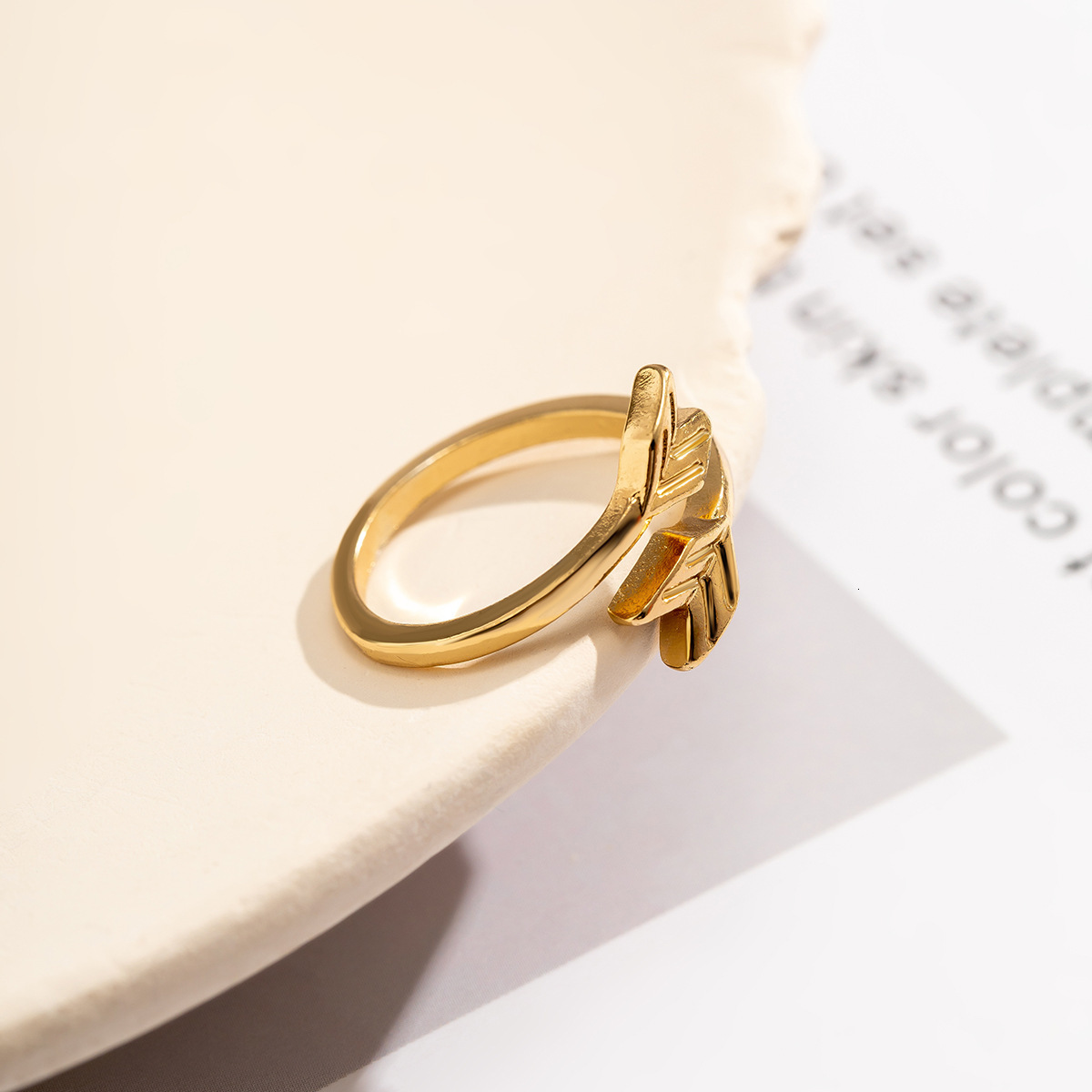 fashion Turquoise Flower Index Finger Set Joint Cold Wind Star Moon Leaf Water Diamond Ring Woman